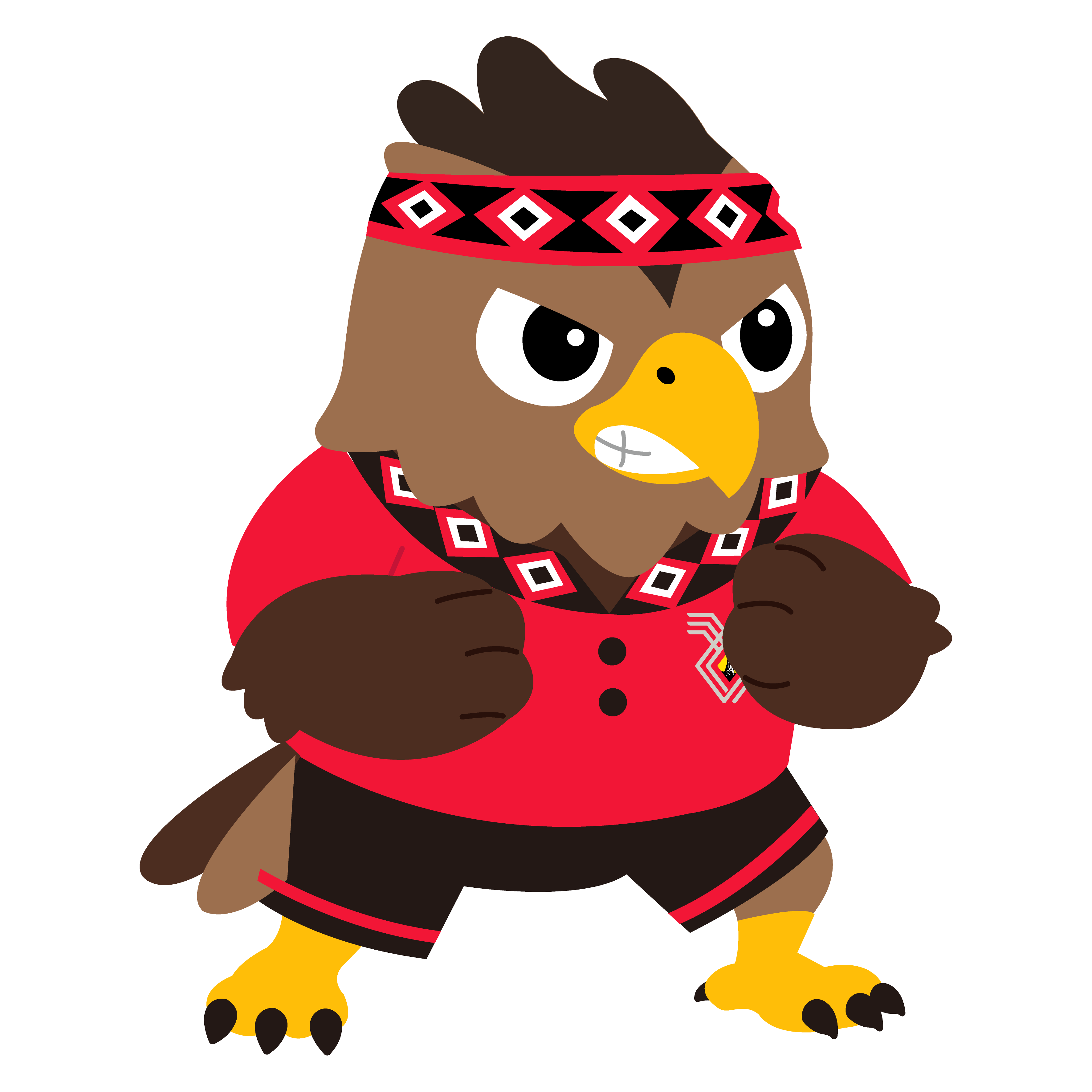 吉祥物姿勢：傳統摔角