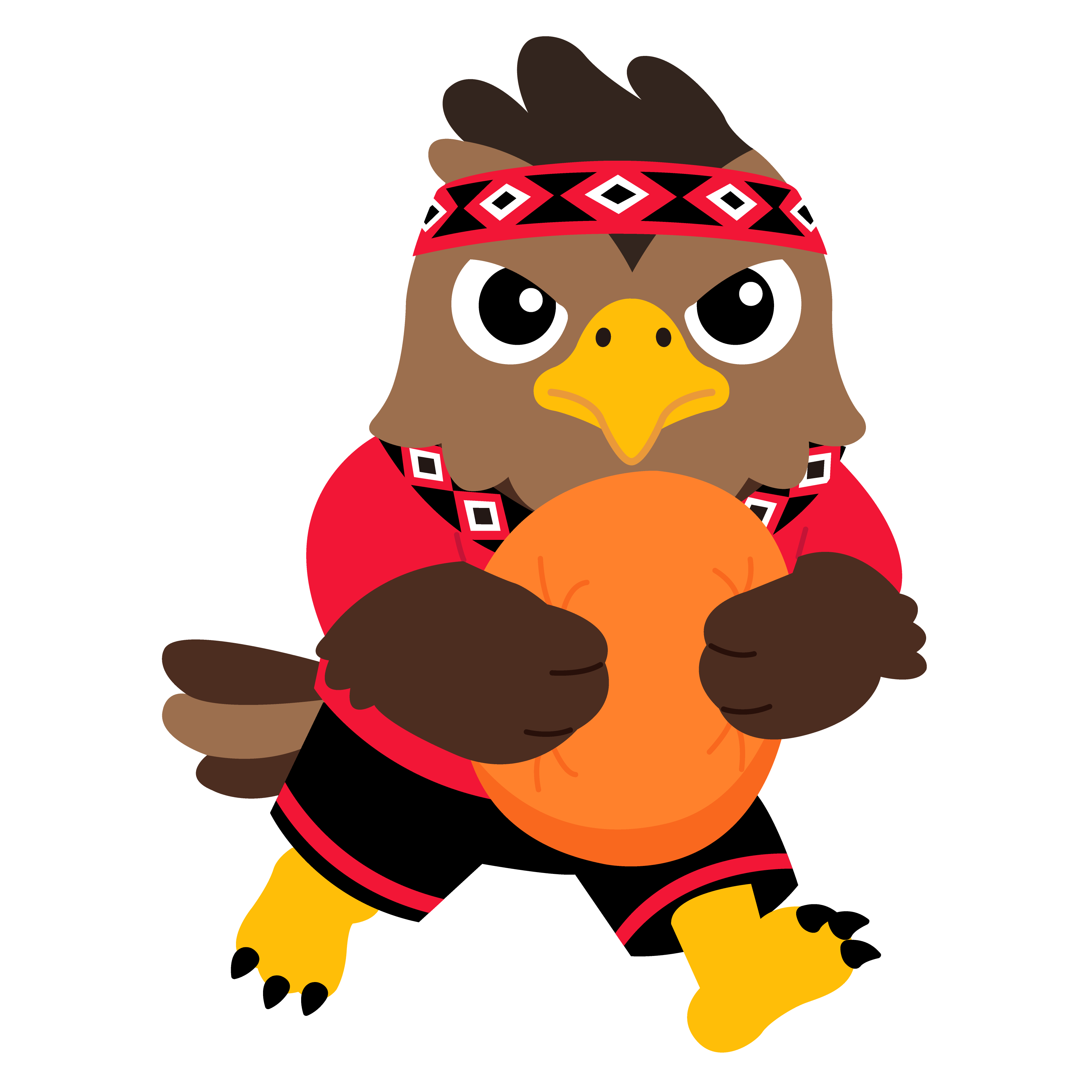 吉祥物姿勢：傳統負重接力