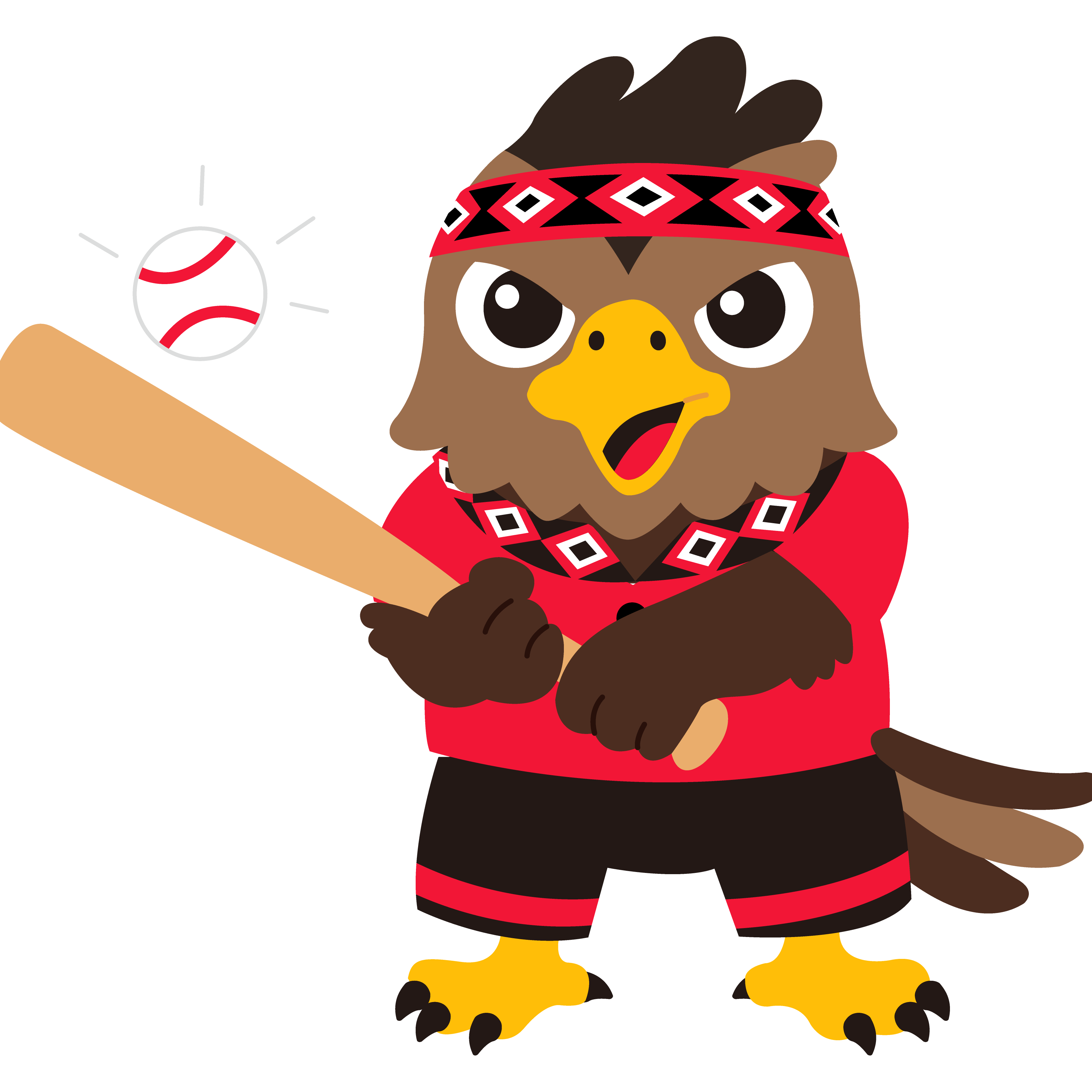 吉祥物姿勢：少年棒球