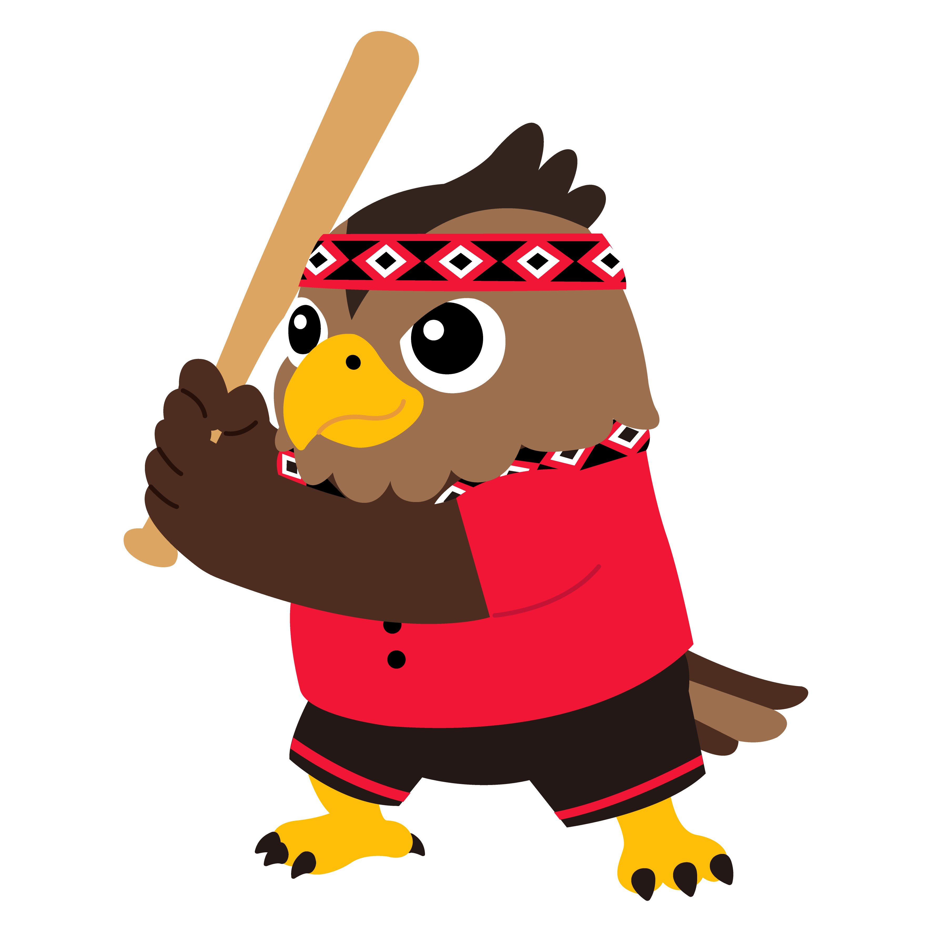 吉祥物姿勢：慢速壘球