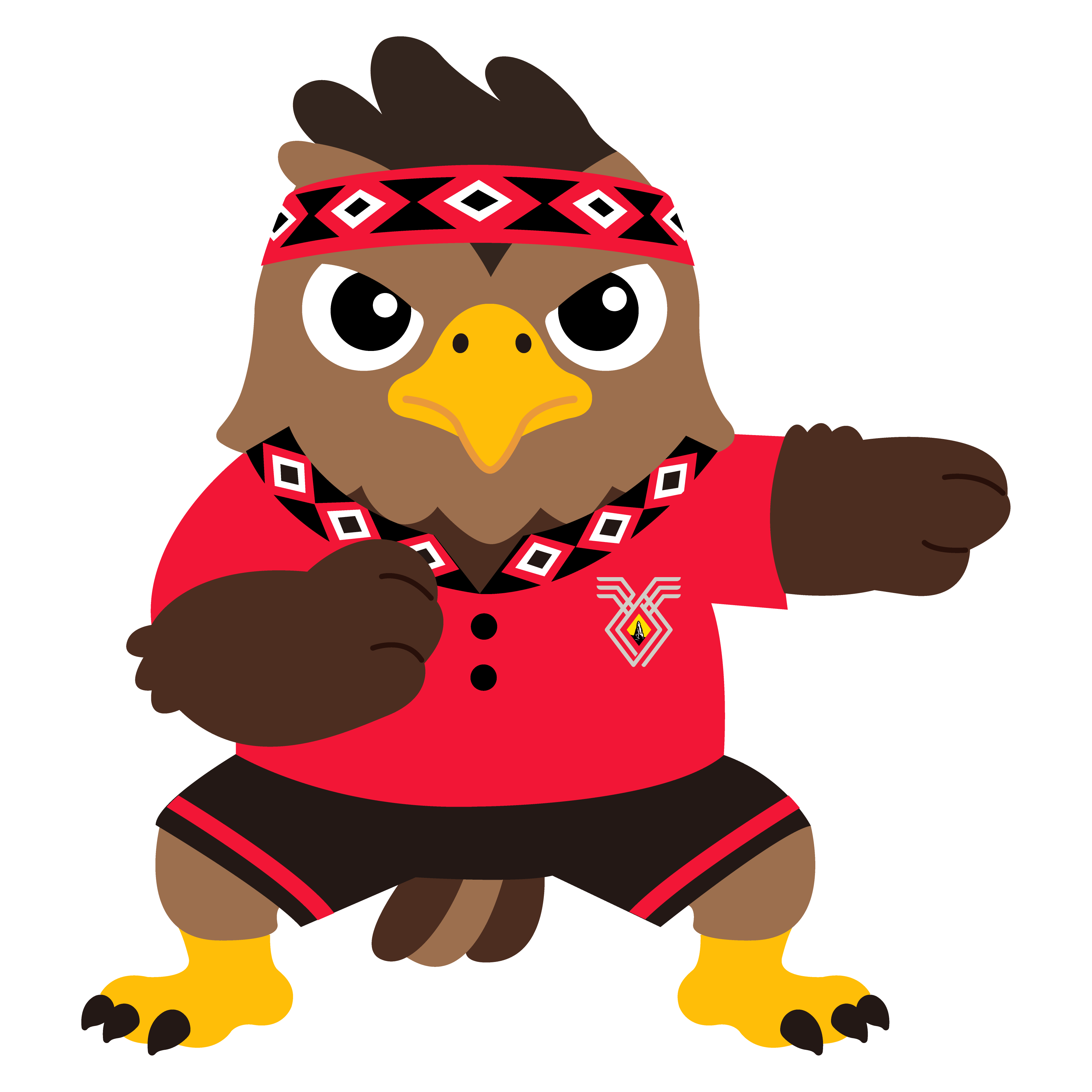 吉祥物姿勢：柔道